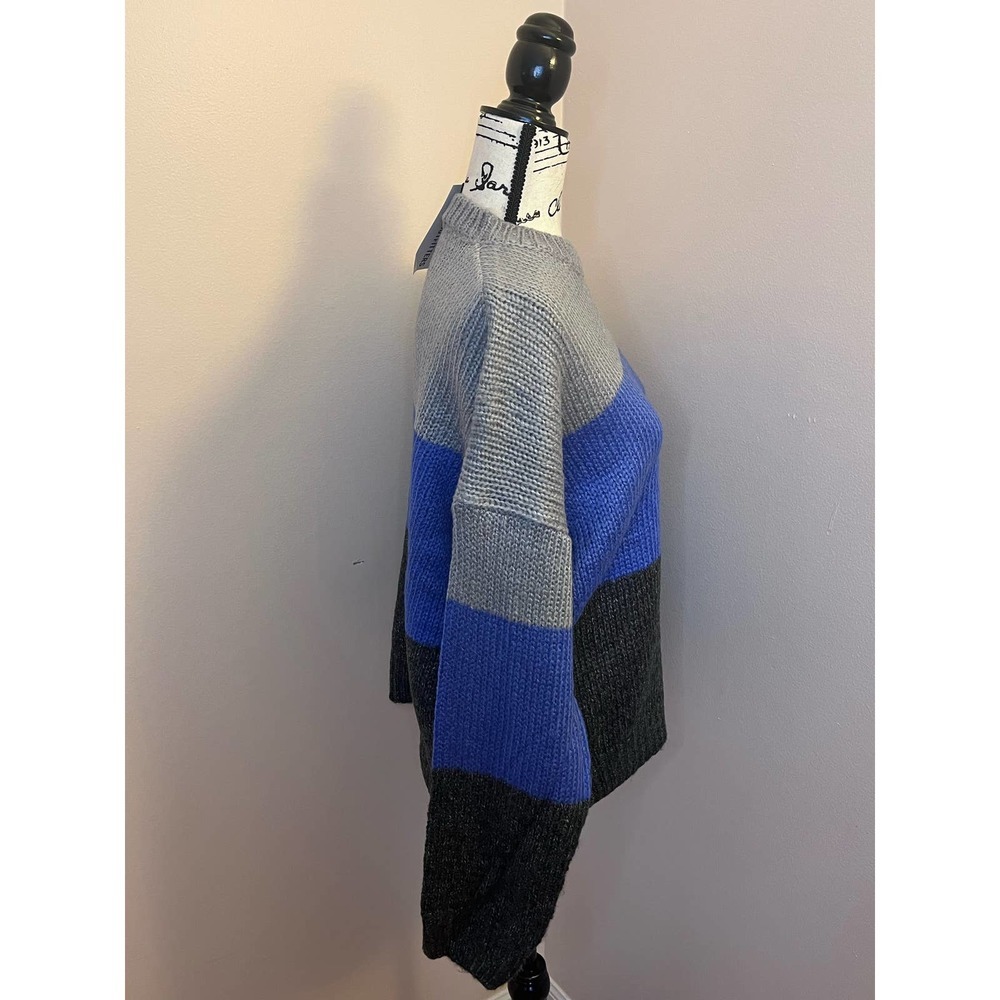 Urban Outfitter Lumiere Crewneck Color Block Sweater SZ Small and Large - Picture 3 of 14